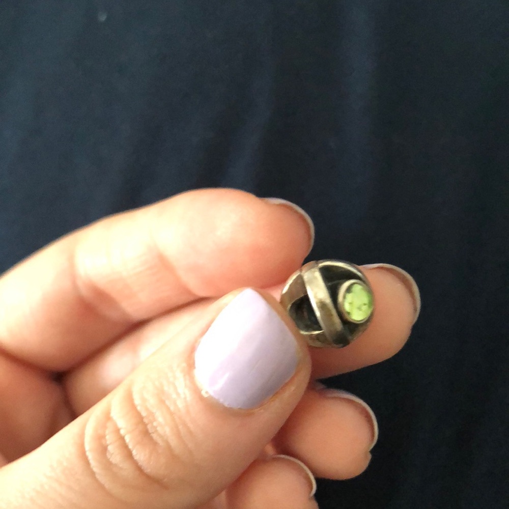 Green pandora charm